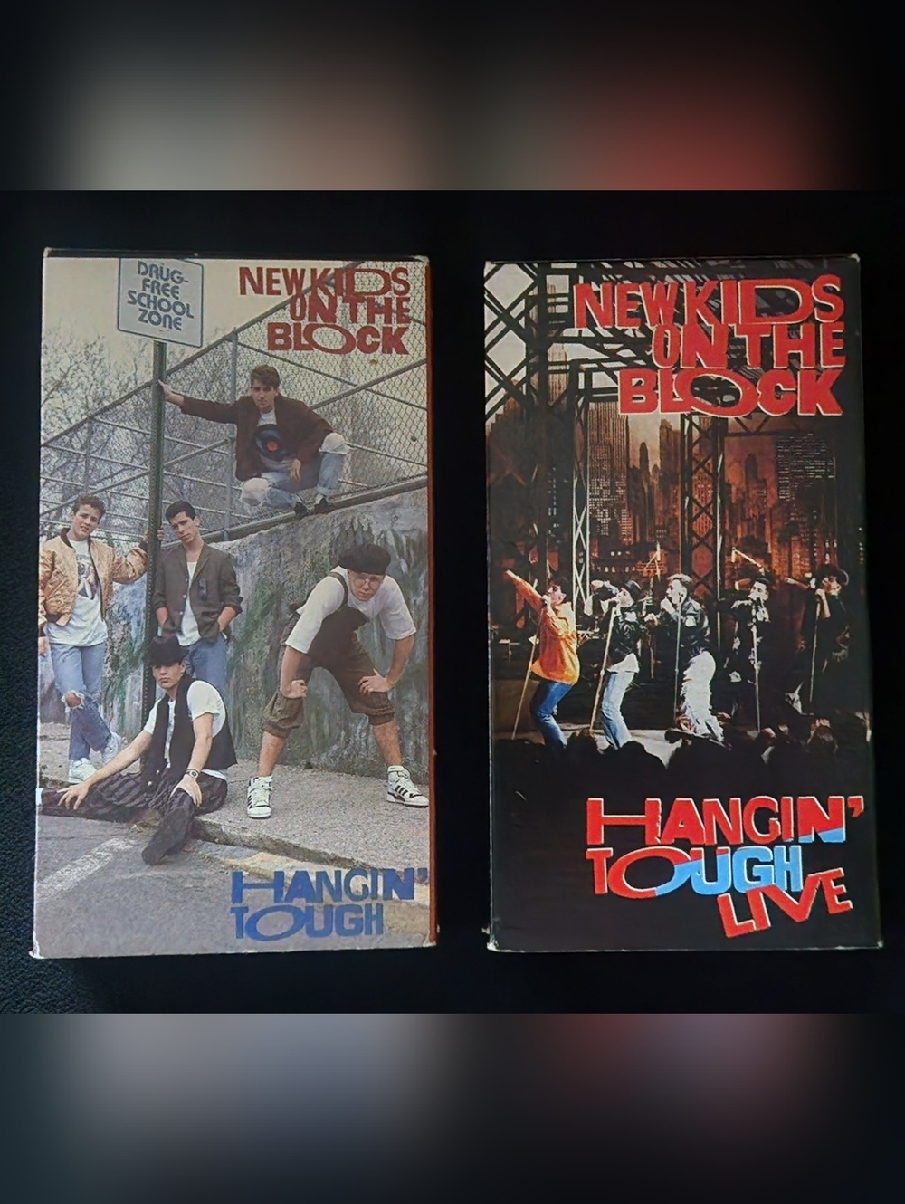 Vintage 80s New Kids On The Block VHS Videos